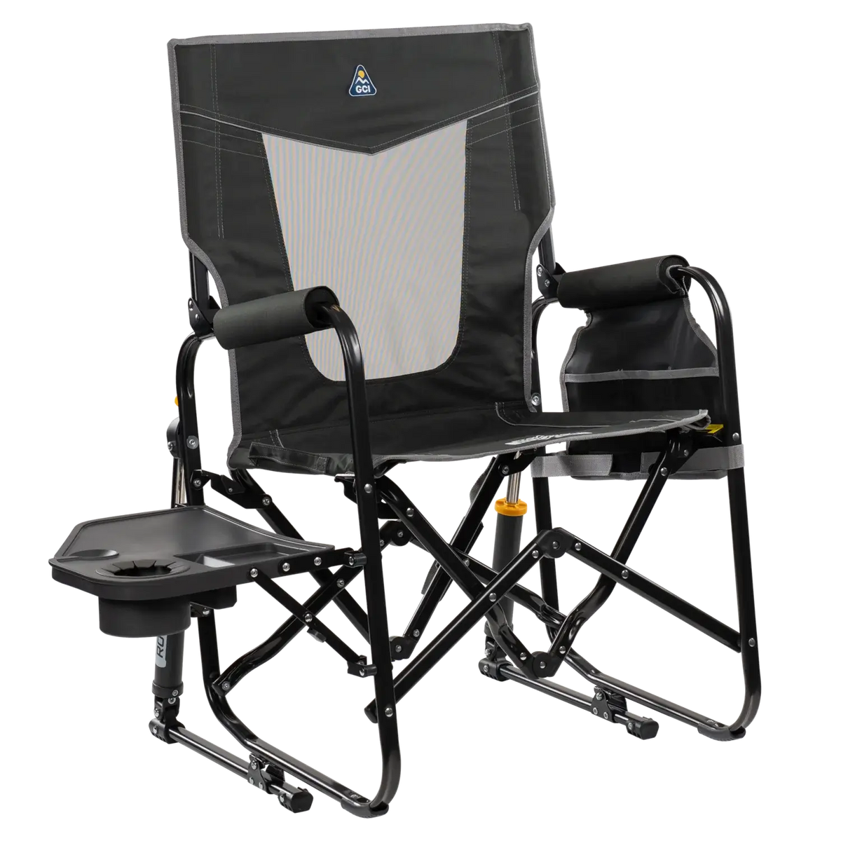 Stowaway Rocker™ with Side Table - Picnic Ready